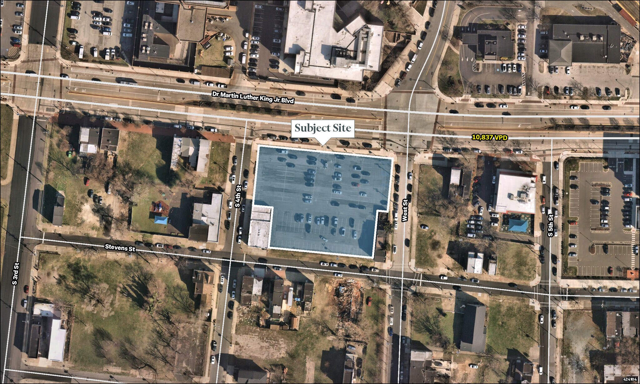 404-426 Dr. Martin Luther King Blvd, Camden, NJ à vendre Aérien- Image 1 de 2