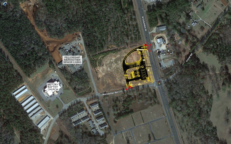 US Hwy 441 & Meriwether Rd, Milledgeville, GA for lease Primary Photo- Image 1 of 4