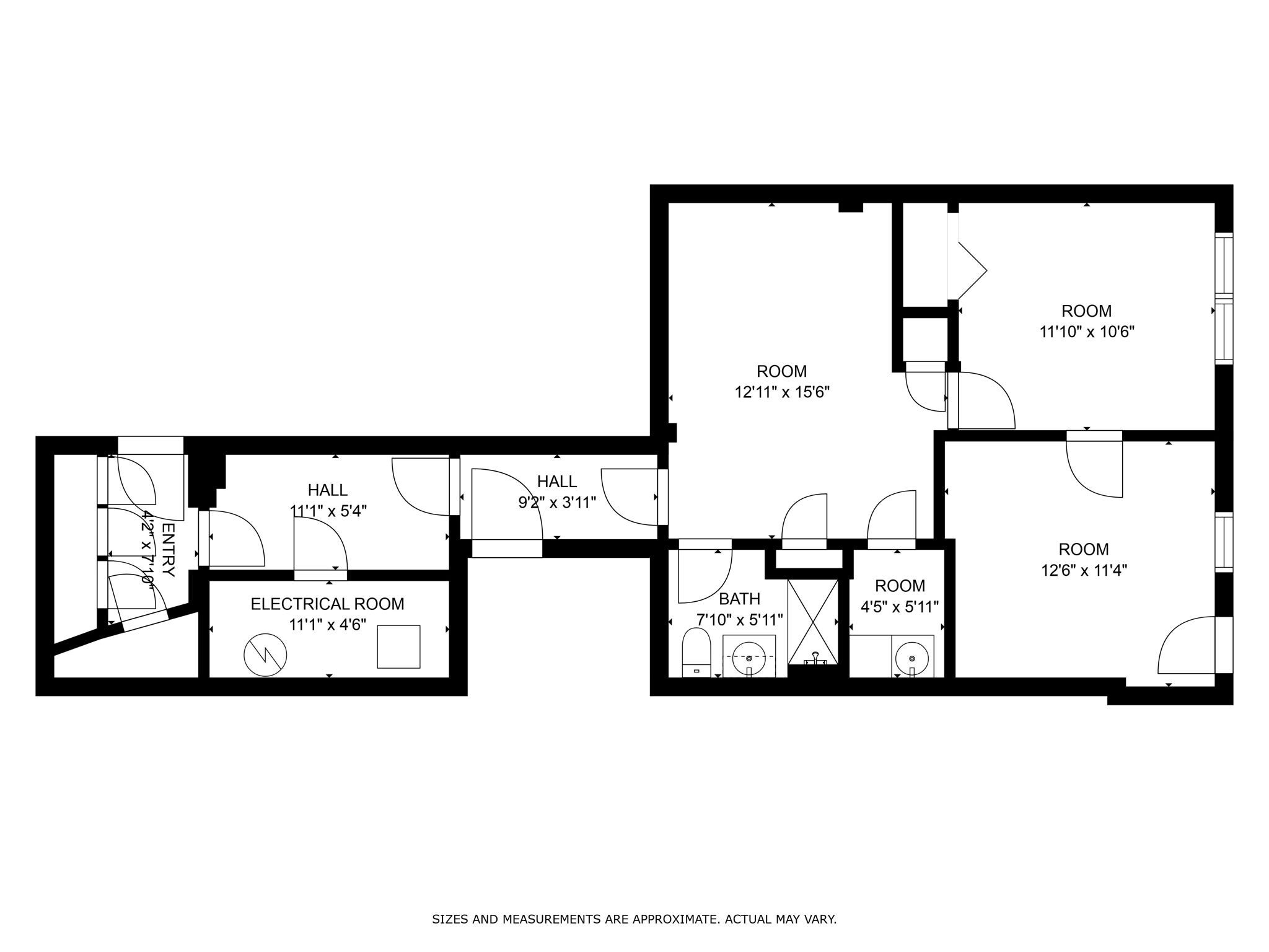 4016 31st Ave, Astoria, NY à louer Plan d’étage- Image 1 de 1