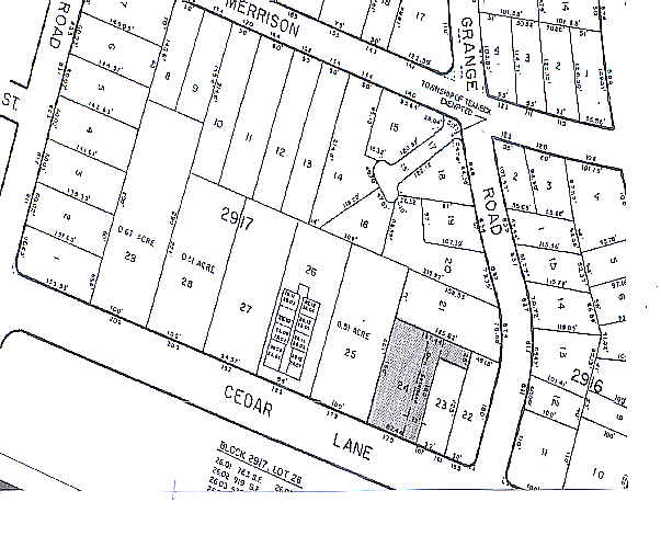 175 Cedar Ln, Teaneck, NJ à vendre - Plan cadastral - Image 2 de 6