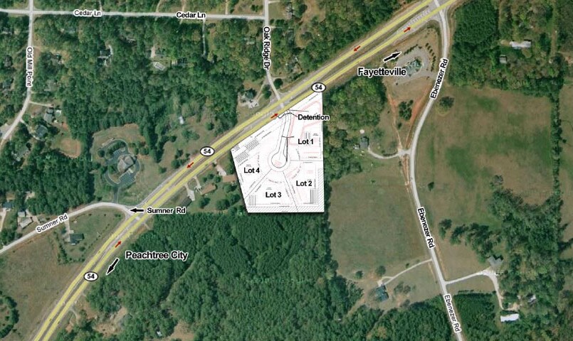 0 Hwy 54 Hwy, Fayetteville, GA à vendre Photo principale- Image 1 de 3