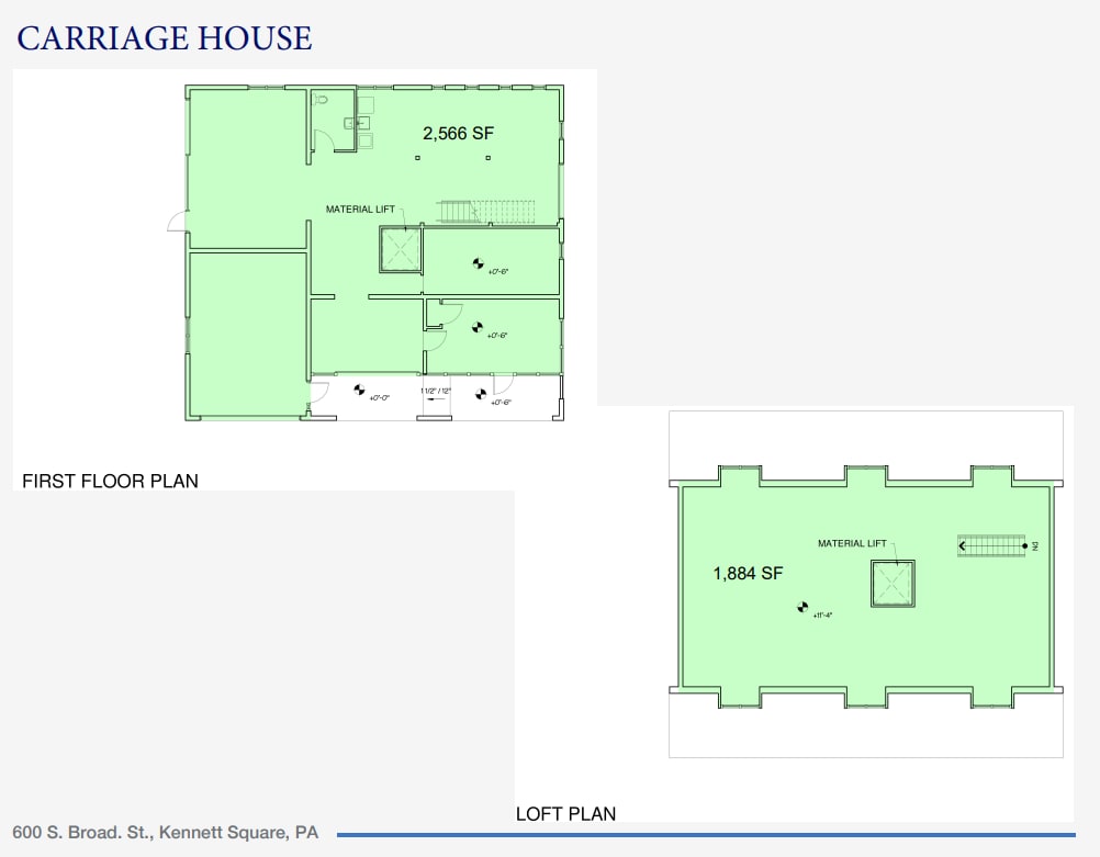 600 S Broad St, Kennett Square, PA for lease Floor Plan- Image 1 of 1