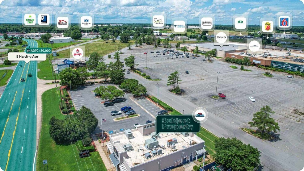 3000 Pines Mall Dr, Pine Bluff, AR à vendre - Photo du bâtiment - Image 2 de 2