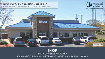 IHOP - KANNAPOLIS, NC - Services immobiliers commerciaux