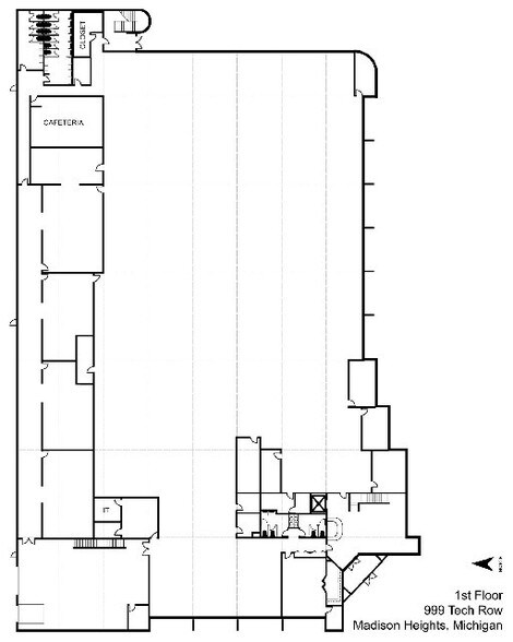 999 Tech Row, Madison Heights, MI à louer - Photo du bâtiment - Image 2 de 4