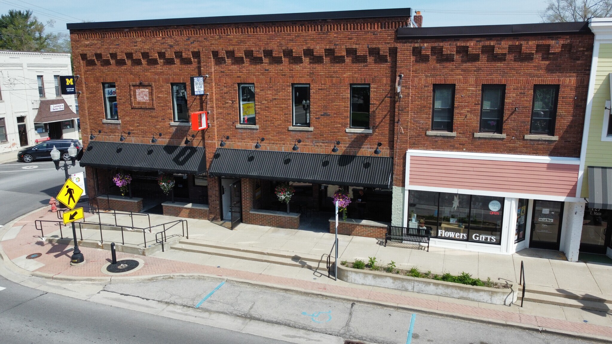 103-109 E Main St, Pinckney, MI for lease Building Photo- Image 1 of 3