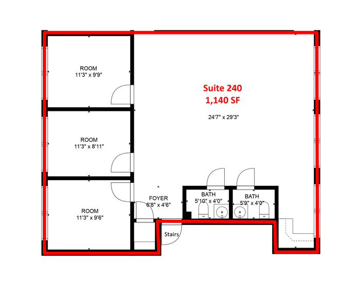 166 Prosperous Pl, Lexington, KY for lease - Floor Plan - Image 2 of 7