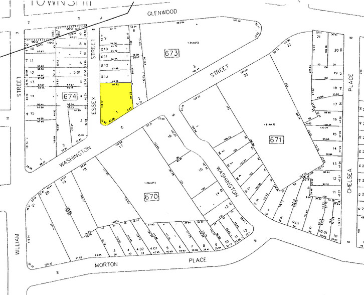 55 Washington St, East Orange, NJ à vendre - Plan cadastral - Image 1 de 1