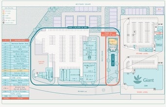 5350-5460 Westbard Ave, Bethesda, MD à louer Plan de site- Image 1 de 1