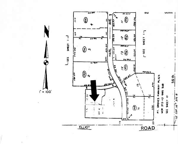 1804 W Elliot Rd, Tempe, AZ à louer - Plan cadastral - Image 2 de 5