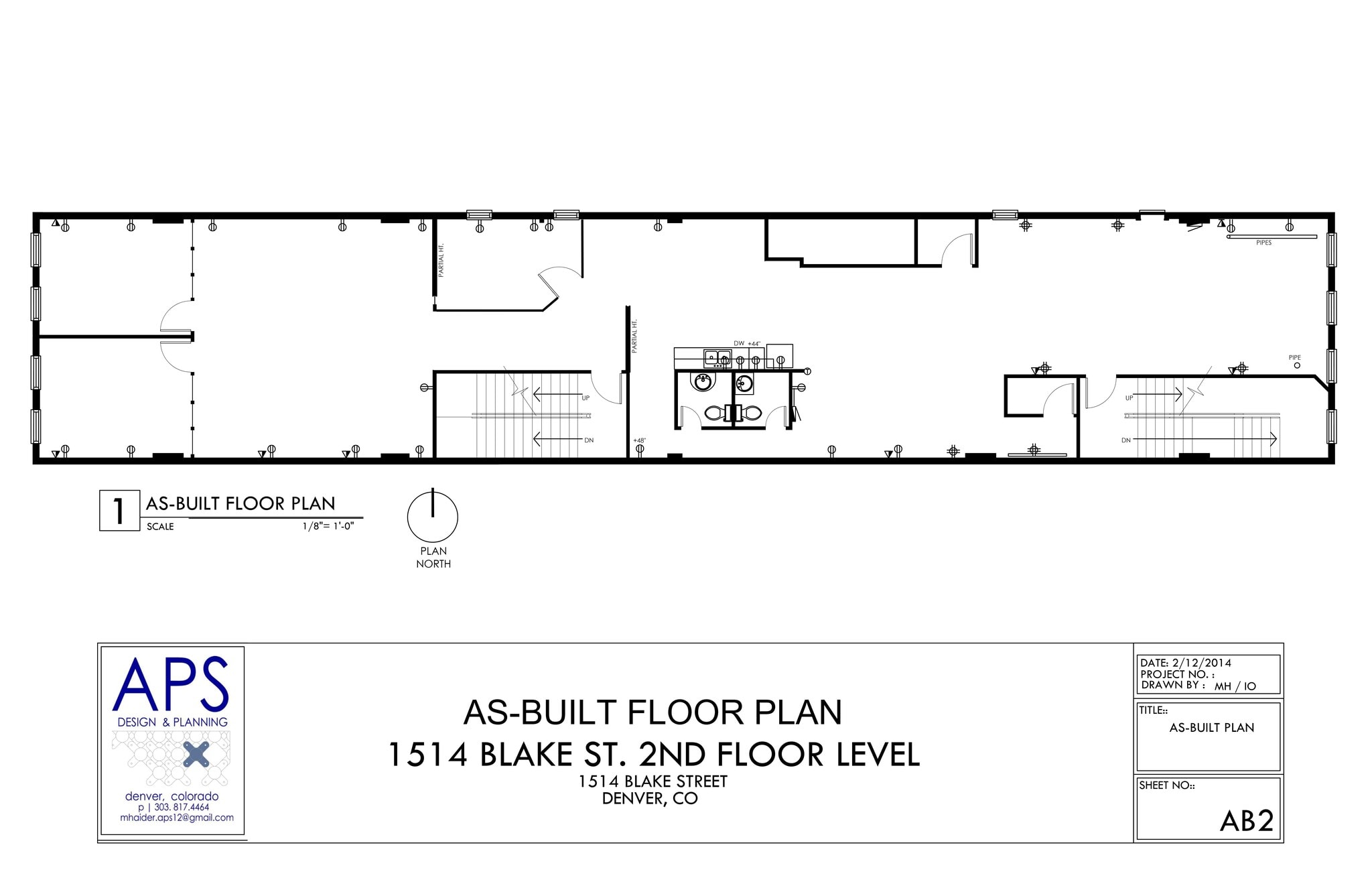 1514 Blake St, Denver, CO for lease Site Plan- Image 1 of 1