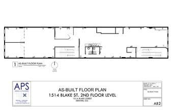 1514 Blake St, Denver, CO for lease Site Plan- Image 1 of 1