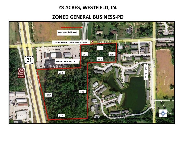 0 David Brown Dr, Westfield, IN for sale - Building Photo - Image 2 of 2