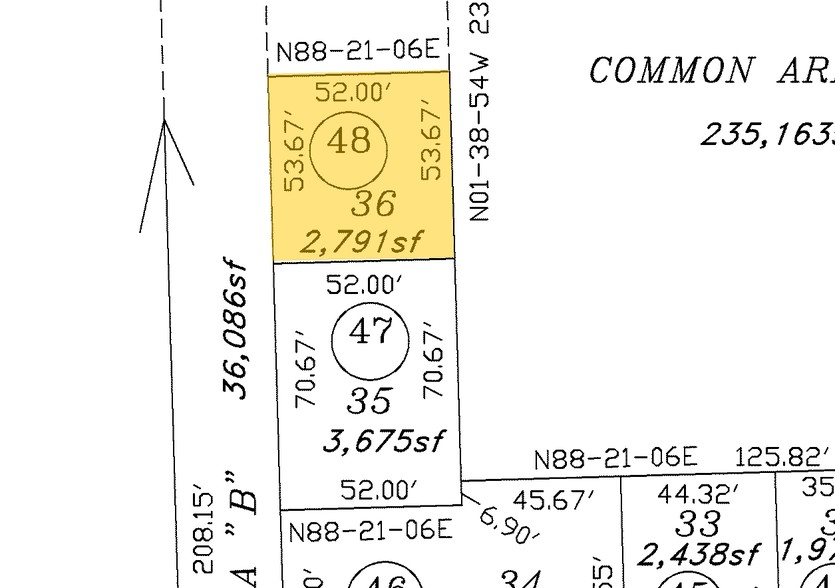 4715-4717 E Camp Lowell Dr, Tucson, AZ à vendre - Plan cadastral - Image 1 de 1