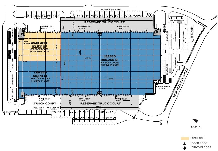 1119 W Middlesex Ave, Port Reading, NJ for lease Floor Plan- Image 1 of 1