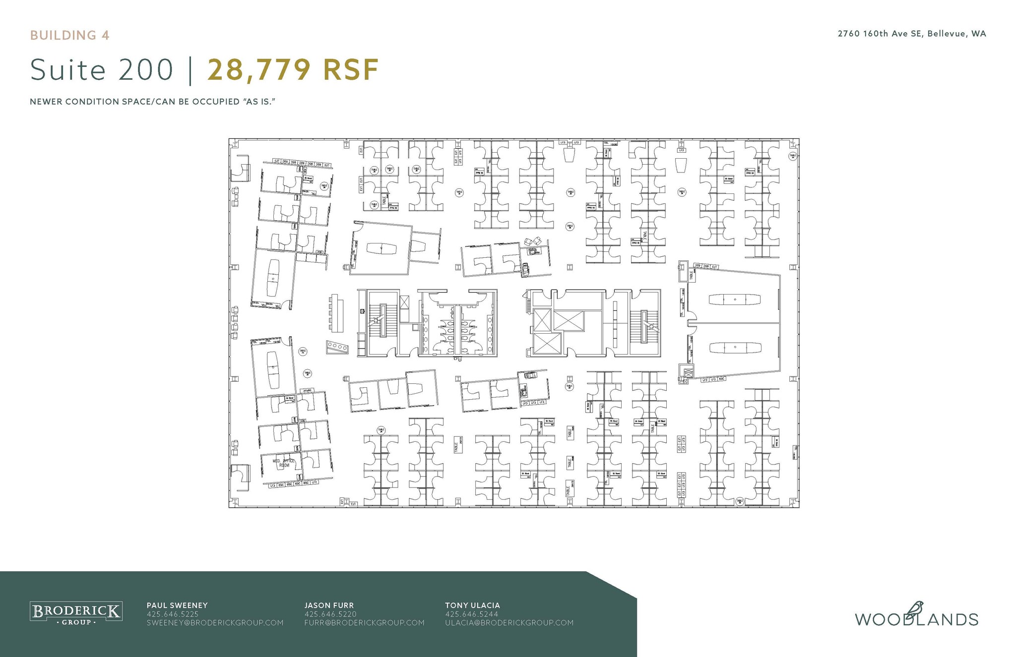 2810 160th Ave SE, Bellevue, WA for lease Floor Plan- Image 1 of 1