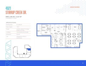 4016-4025 Stirrup Creek Dr, Durham, NC for lease Floor Plan- Image 1 of 1