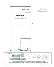 9811 Owensmouth Ave, Chatsworth, CA for lease Floor Plan- Image 1 of 1