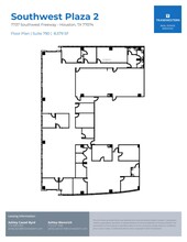 7737 Southwest Fwy, Houston, TX à louer Plan d’étage- Image 1 de 1