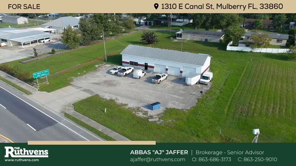 1310 E Canal St, Mulberry, FL à vendre - Vidéo sur l’inscription commerciale - Image 2 de 18