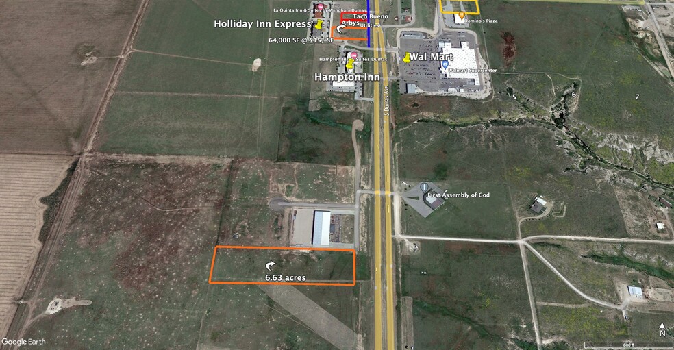 Highway 287, Dumas, TX for sale - Building Photo - Image 2 of 4