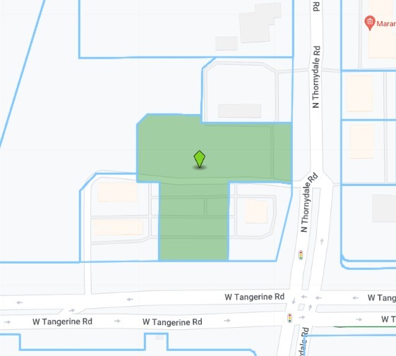 NWC Tangerine Road and Thornydale Road, Marana, AZ à vendre - Plan cadastral - Image 3 de 3