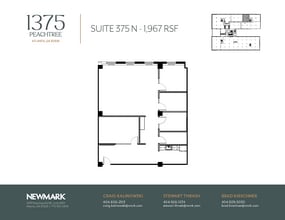 1375 Peachtree St NE, Atlanta, GA for lease Floor Plan- Image 1 of 1