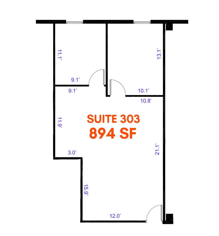 7251 W Palmetto Park Rd, Boca Raton, FL à louer Plan d’étage- Image 1 de 1