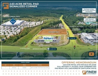 Plus de détails pour 140 Jefferson Davis Hwy, Aiken, SC - Terrain à vendre