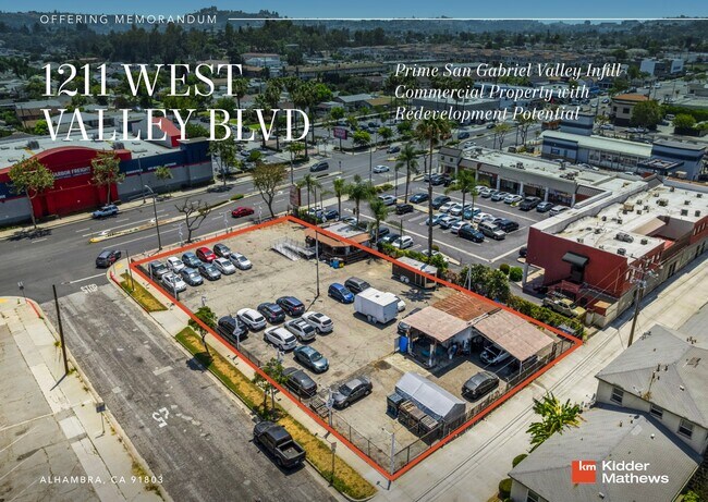 Plus de détails pour 1211 W Valley Blvd, Alhambra, CA - Terrain à vendre