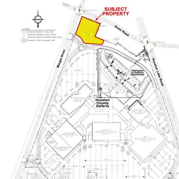 Margie Dr at Gunn Rd, Centerville, GA for sale - Site Plan - Image 2 of 3