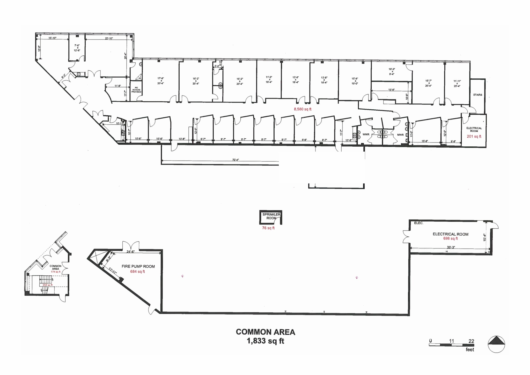 1 Royal Gate Blvd, Vaughan, ON for lease Floor Plan- Image 1 of 6