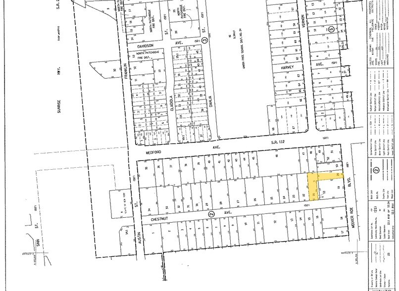 227 Medford Ave, Patchogue, NY for sale - Plat Map - Image 2 of 5