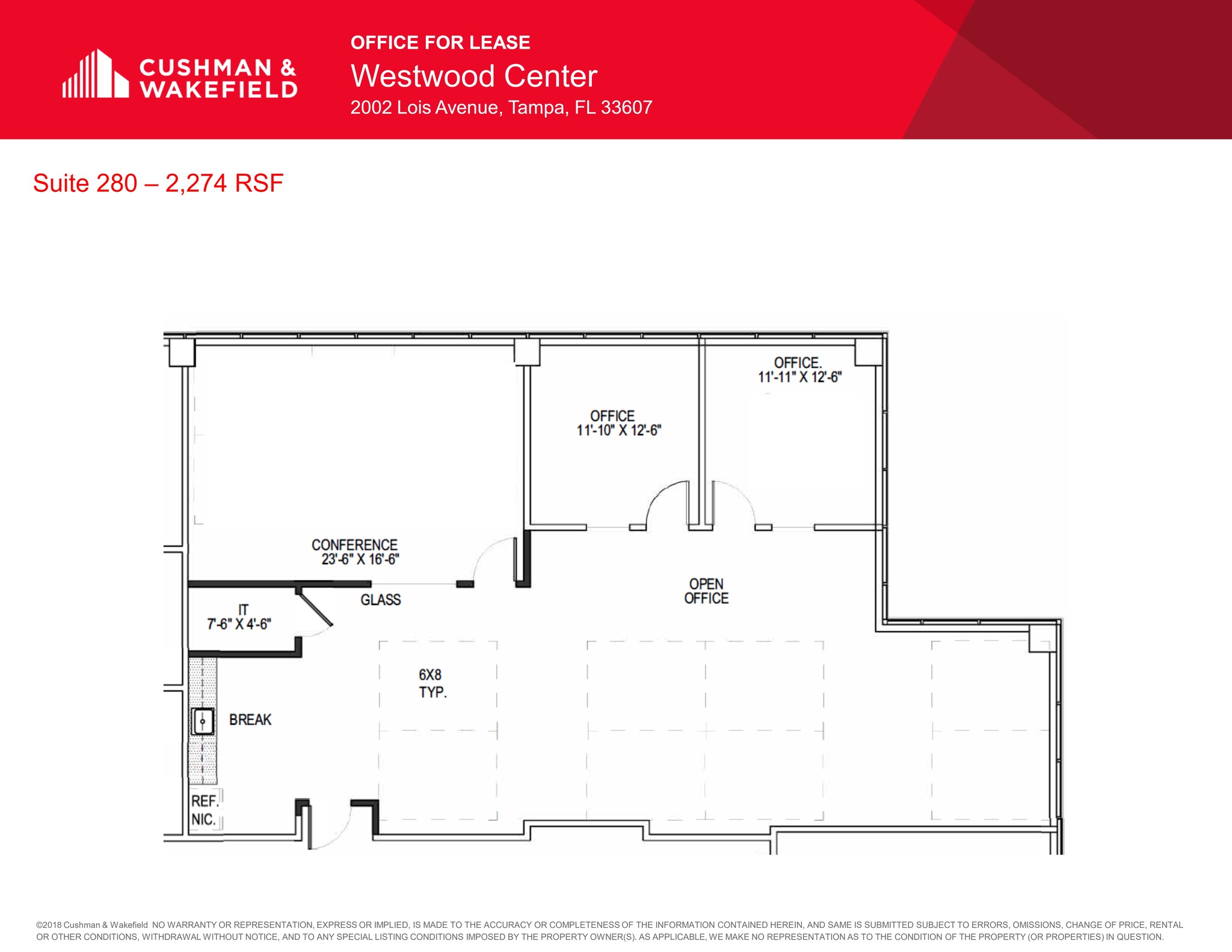 2002 N Lois Ave, Tampa, FL for lease Site Plan- Image 1 of 1