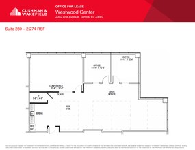 2002 N Lois Ave, Tampa, FL for lease Site Plan- Image 1 of 1