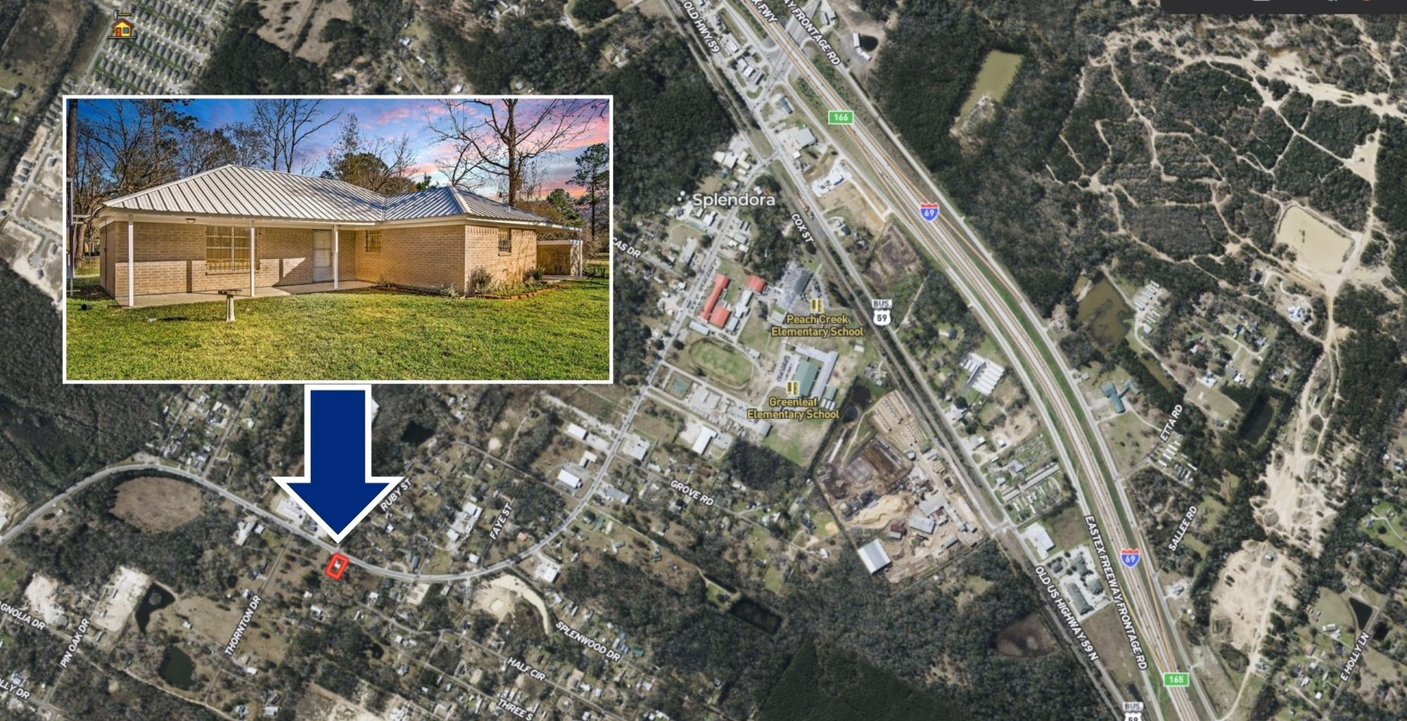 26785 FM 2090, Splendora, TX for sale Aerial- Image 1 of 24