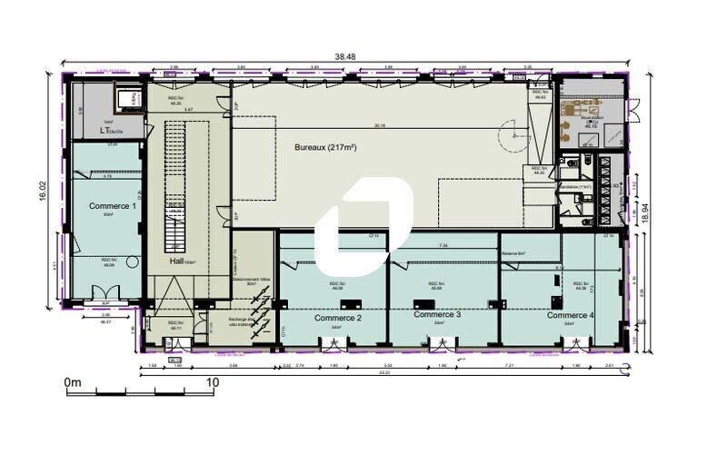Retail in Neuilly-sur-Marne for lease - Floor Plan - Image 3 of 3
