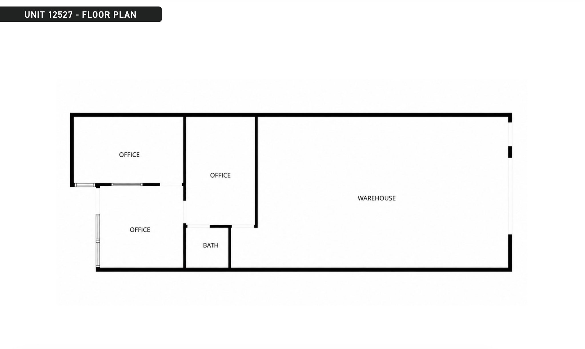 12563-12575 Crenshaw Blvd, Hawthorne, CA for lease Floor Plan- Image 1 of 1