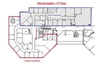 835 Springdale Dr, Exton, PA for lease Floor Plan- Image 1 of 1