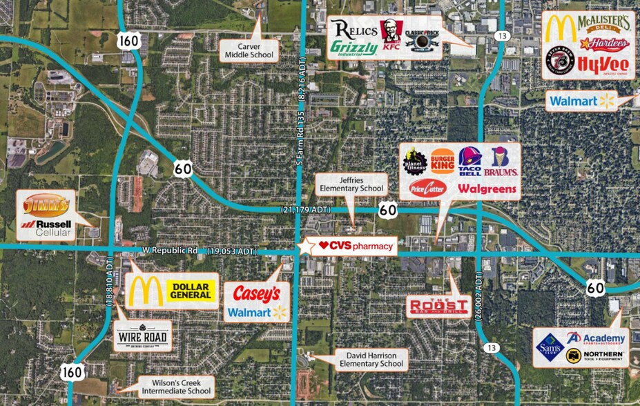 3045 W Republic Rd, Springfield, MO à vendre - Photo du bâtiment - Image 2 de 4