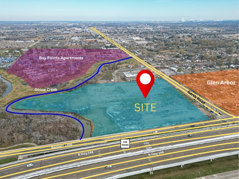 2800 Garth Rd, Baytown, TX à vendre - Photo du bâtiment - Image 2 de 5