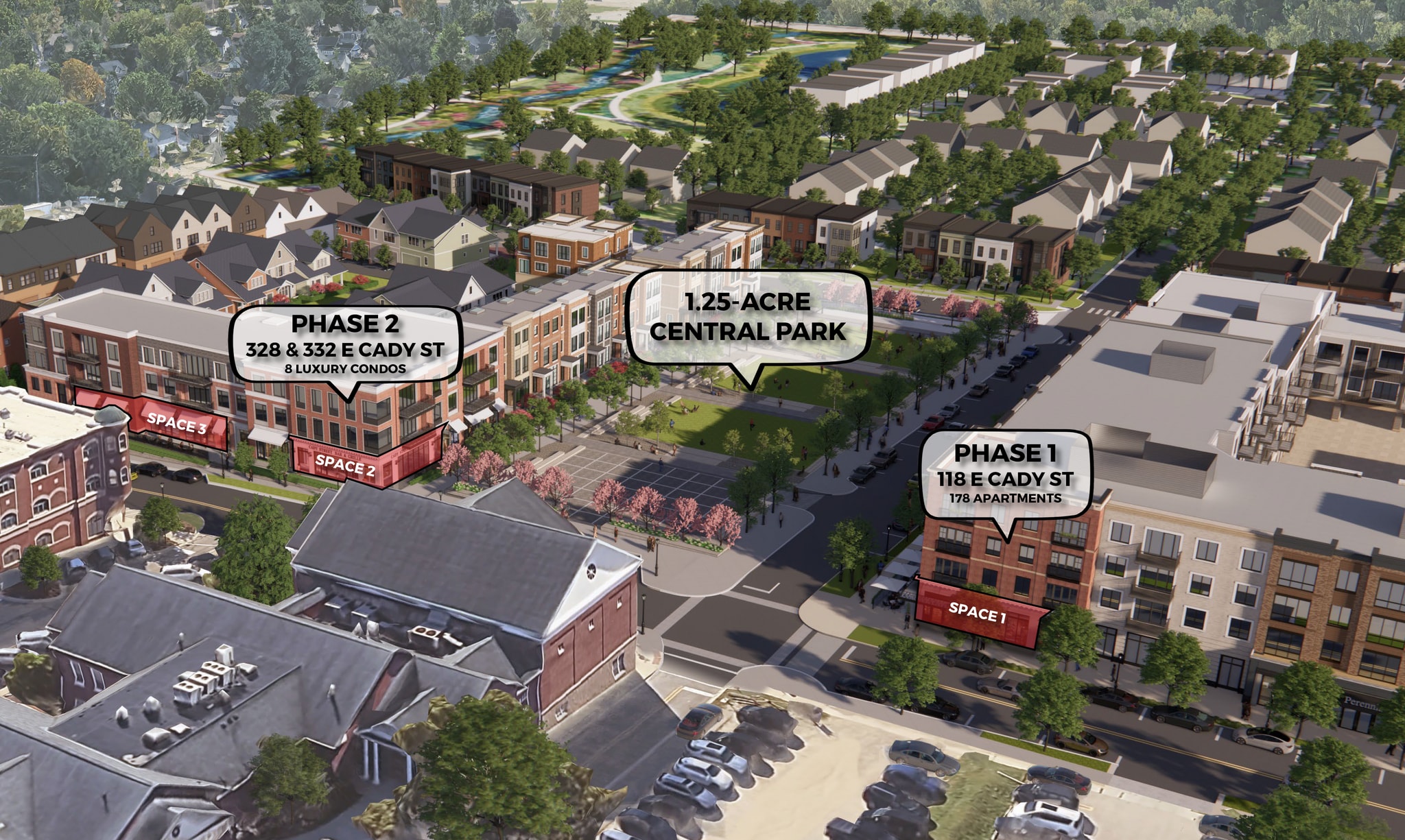 118 E Cady St, Northville, MI for lease Building Photo- Image 1 of 5