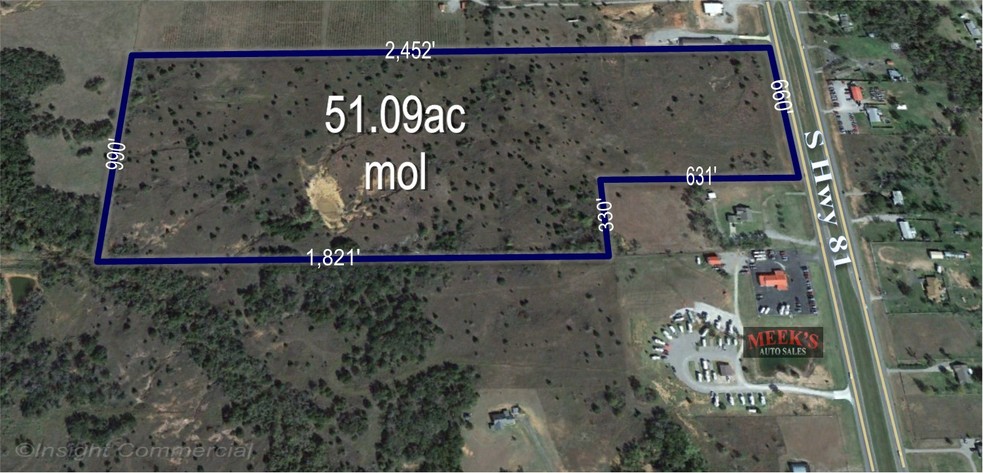 2400 S Hwy 81, Marlow, OK à vendre - Aérien - Image 1 de 1