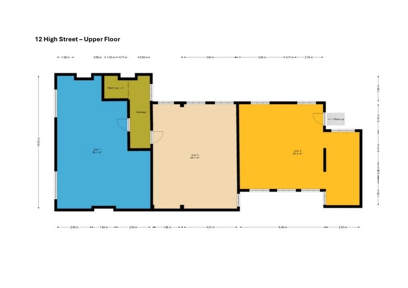 12 High St, Swadlincote à louer - Plan d’étage - Image 2 de 2