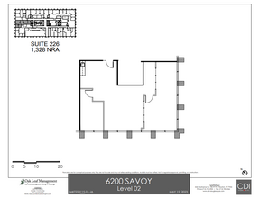 6200 Savoy Dr, Houston, TX for sale Floor Plan- Image 1 of 1