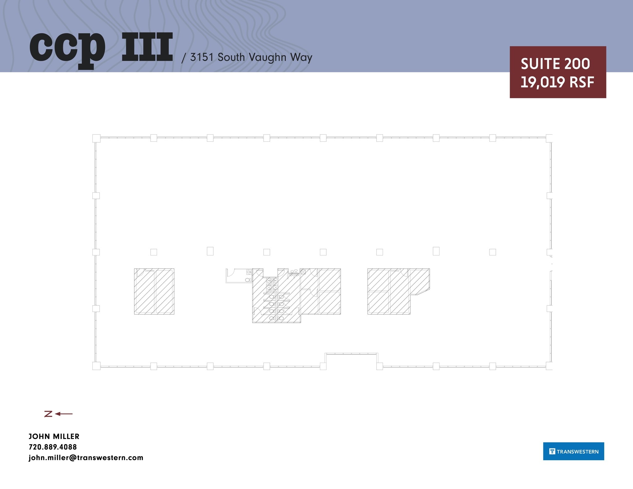 3131 S Vaughn Way, Aurora, CO for lease Site Plan- Image 1 of 2