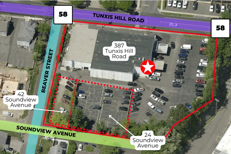 387 Tunxis Hill Rd, Fairfield, CT for sale - Aerial - Image 2 of 14
