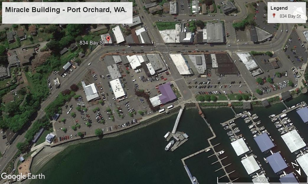 834 Bay St, Port Orchard, WA for lease Aerial- Image 1 of 4