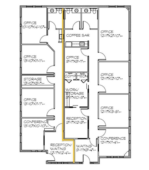 411 Harwood Rd, Bedford, TX for sale - Floor Plan - Image 3 of 10