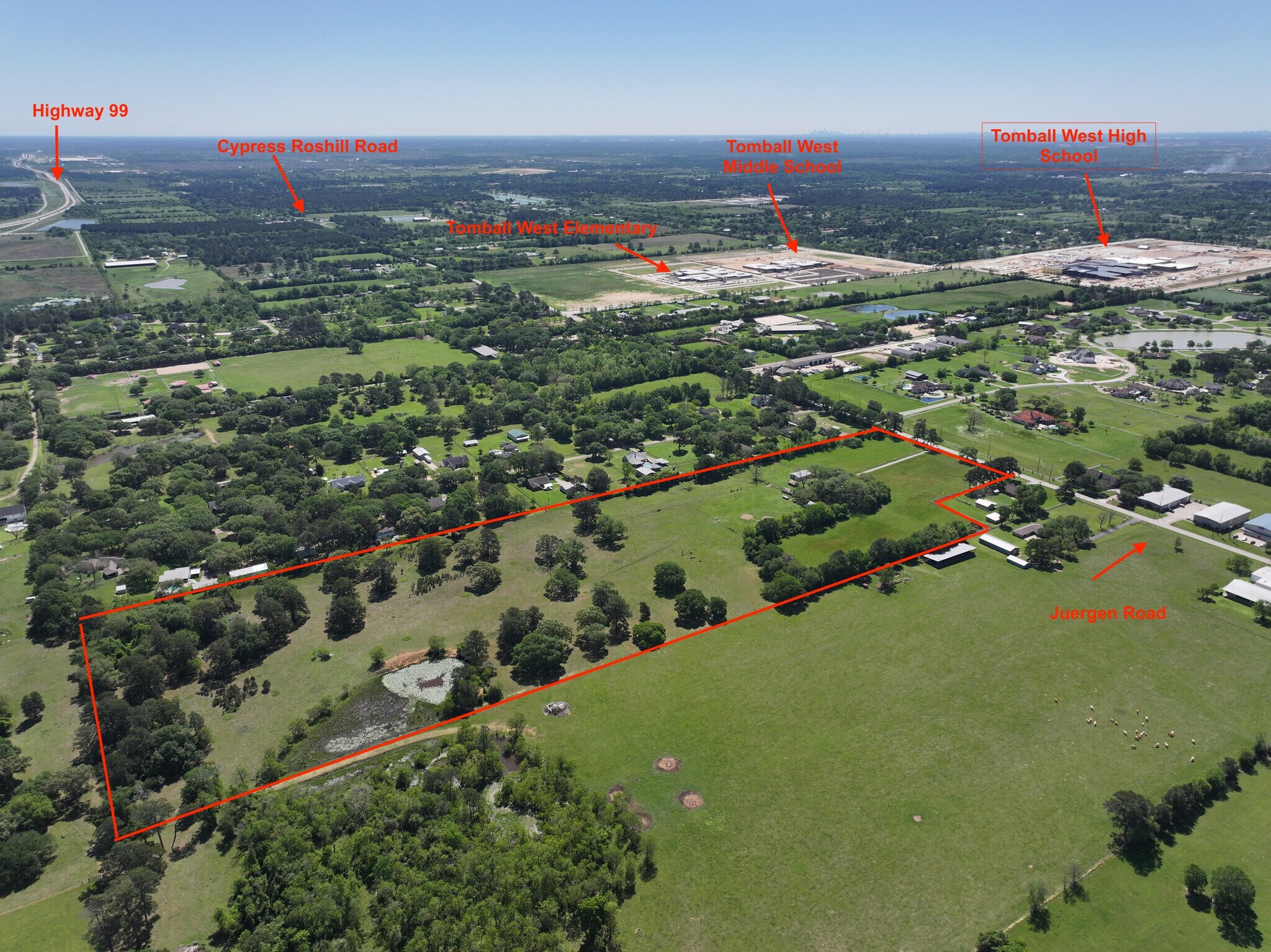 19714 JUERGEN Rd, Tomball, TX à vendre Photo du bâtiment- Image 1 de 15